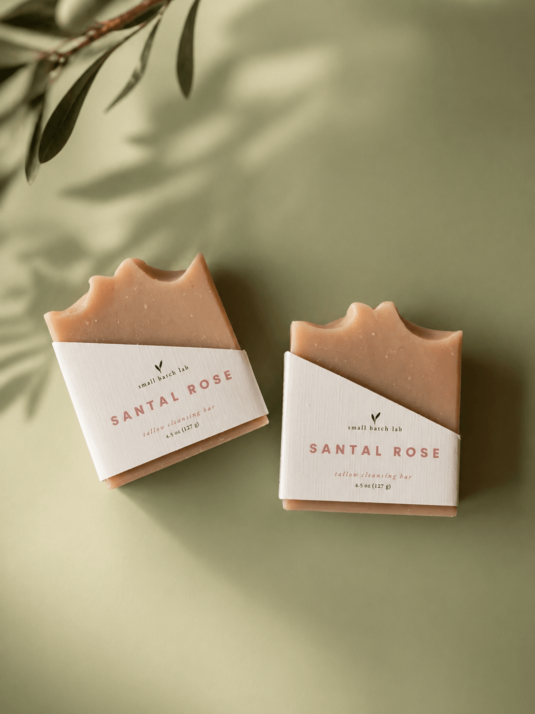 Santal Rose Tallow Cleansing Bar
